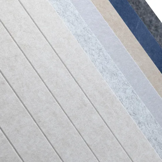 사무실 공간을 위한 세련된 조각 음향 폴리에스터 벽 패널